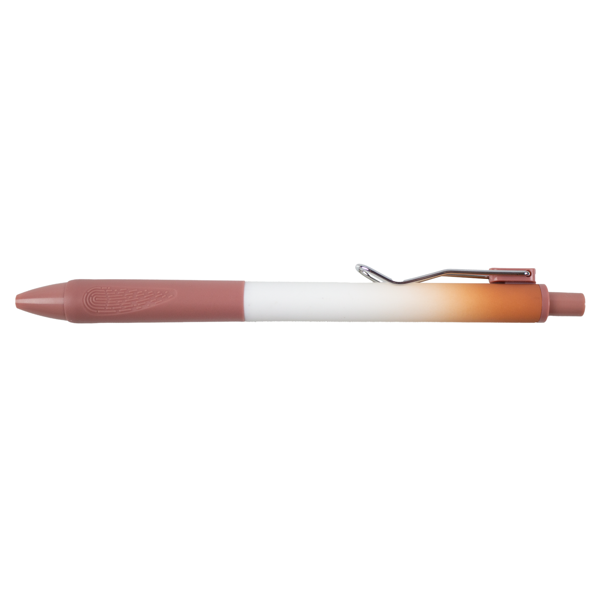 Recycled Ombre Pen with a Rubber Grip & Metal Clip 3