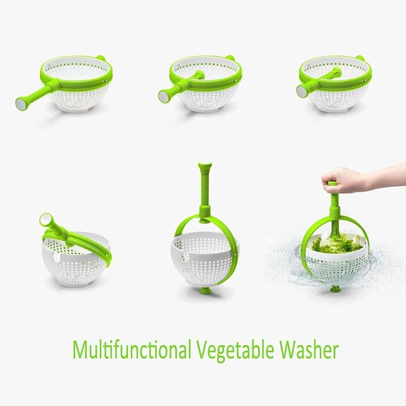 Salad spinner fruit and vegetable washer 3