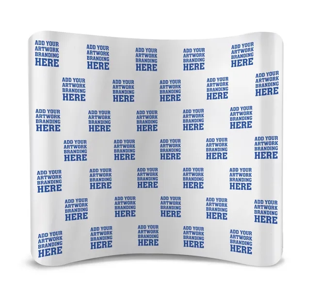 8ftx 8ft Step and Repeat Curved Pillow Case Backdrop Package 4
