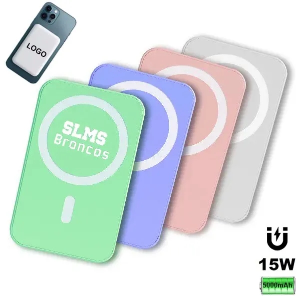 15W  Magnetic Wireless Fast Charging Power Bank 4