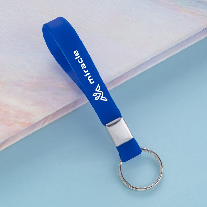 Custom Printed Wristband Keychains 5