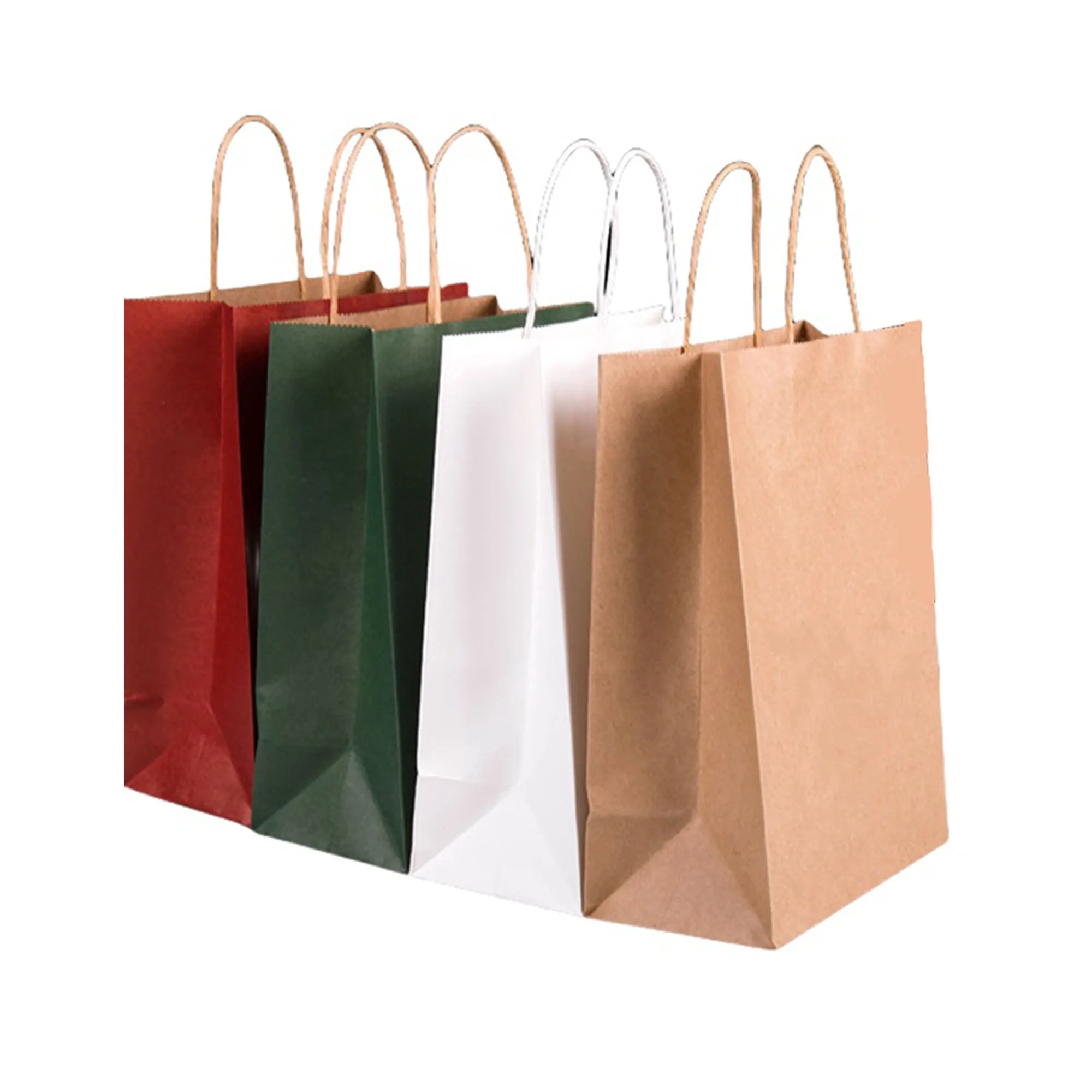Kraft Paper Brown Shopping Bag 3