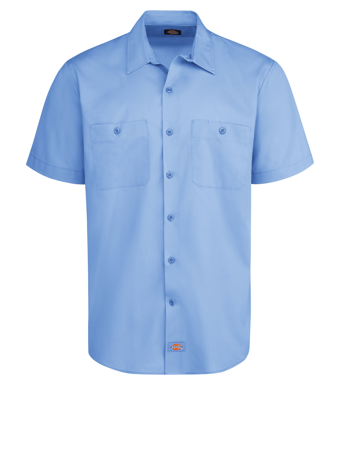 Dickies Shirts - Men's Industrial WorkTech Ventilated Short-Sleeve Work Shirt With Cooling Mesh