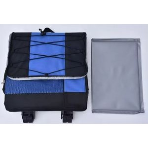 Insulated Carrier Cooling Bag Picnic Rolling Cooler 3