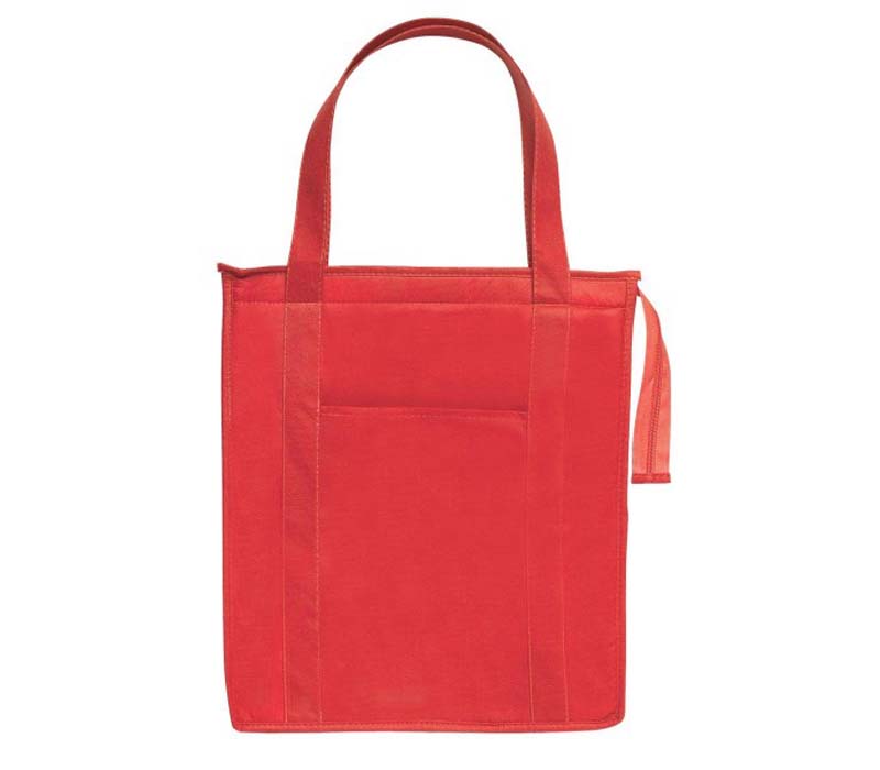 Zipper Classic Non-Woven Tote Bag 5