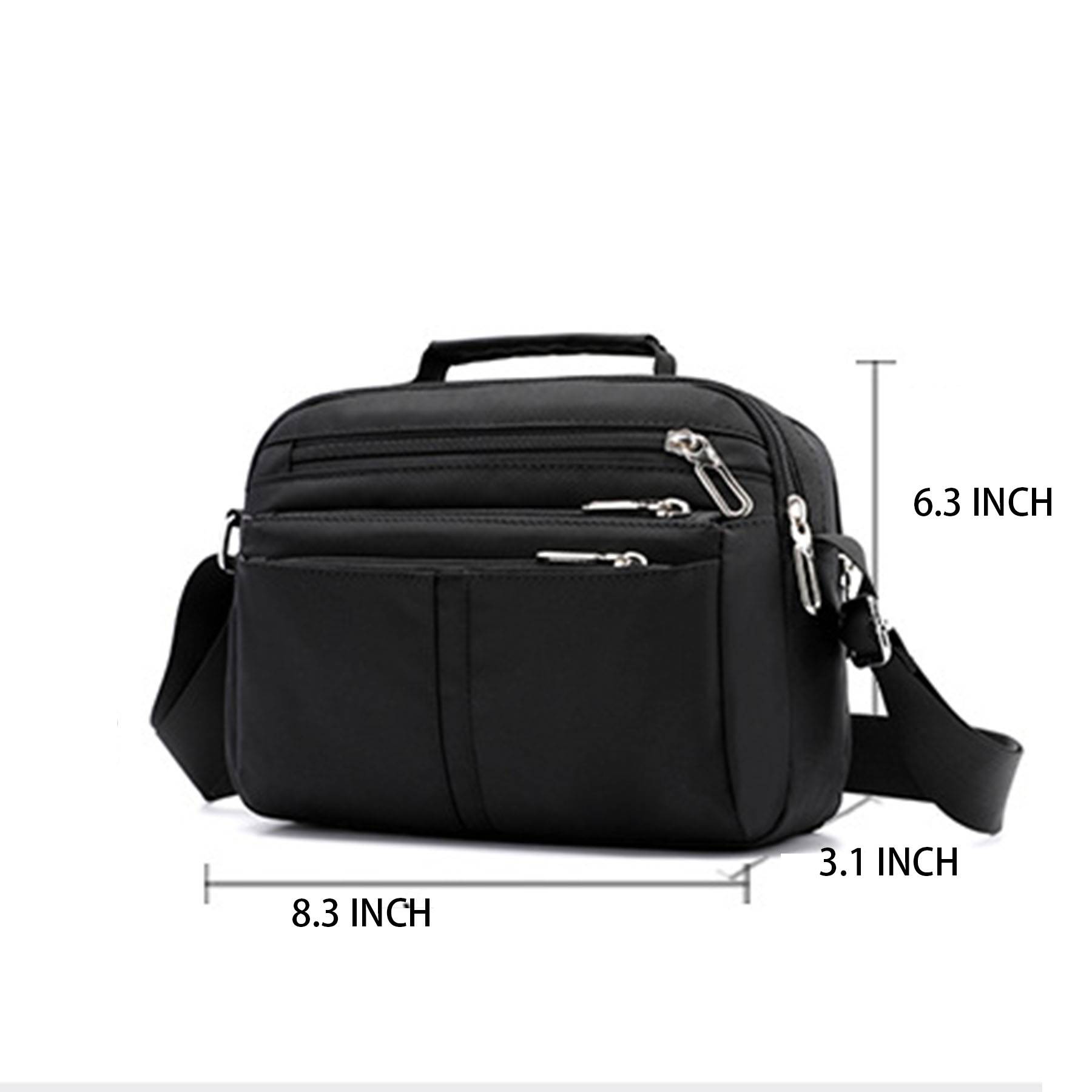 Multi Color Nylon Waterproof Casual Diagonal Cross-body Bag 3