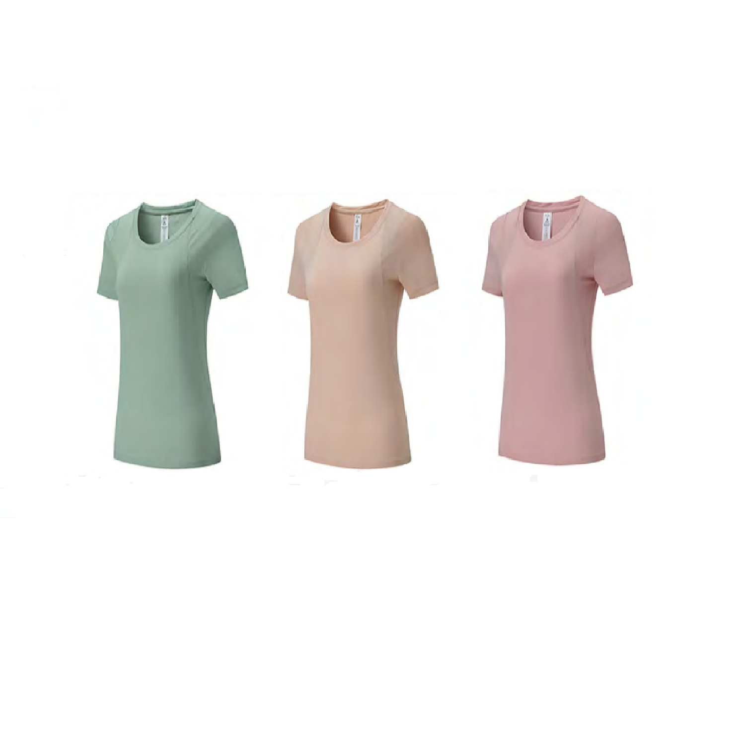 Women's Running Short Sleeve T-Shirt - Stock Style 5 2