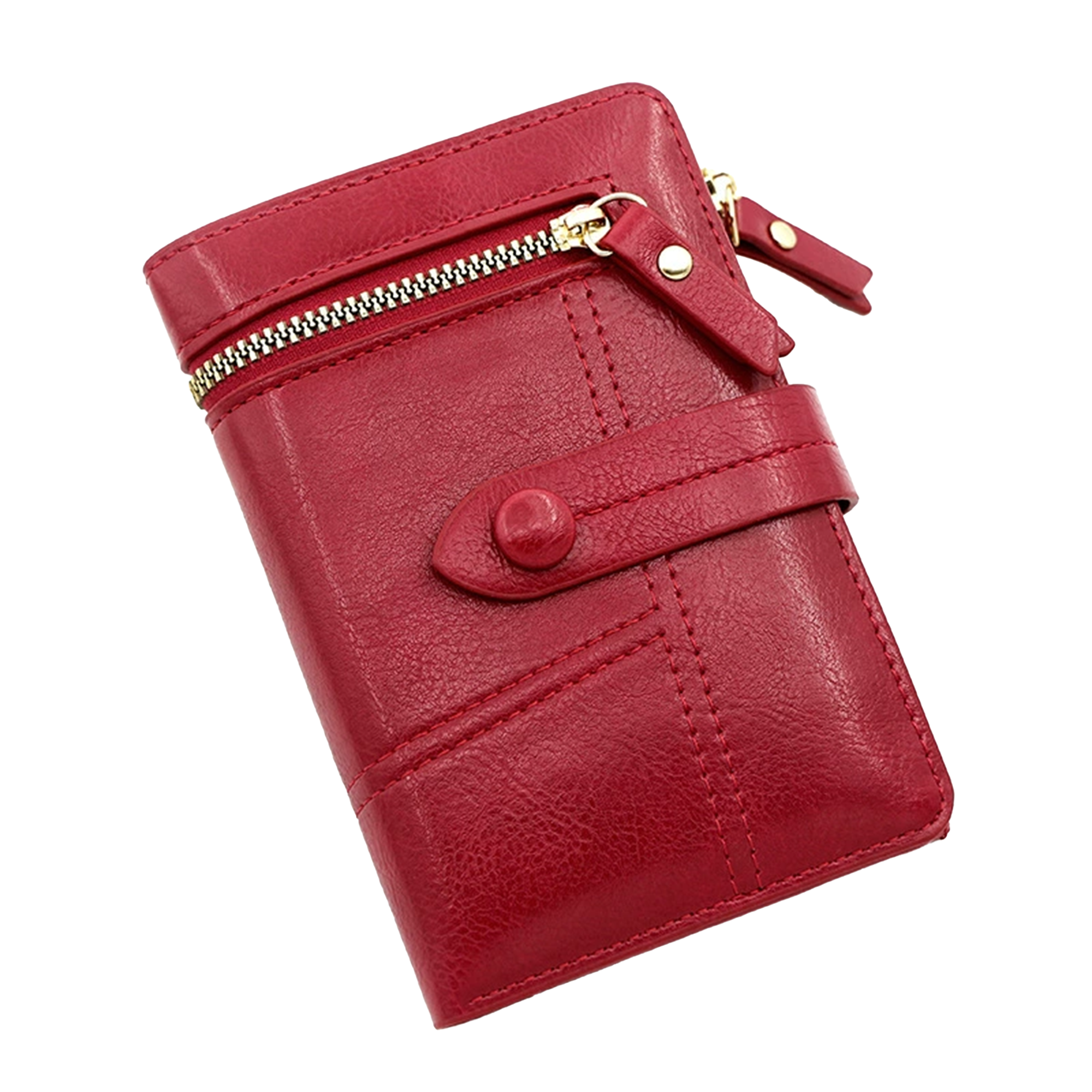 Women's Mini Zip Wallet in PU Leather 5