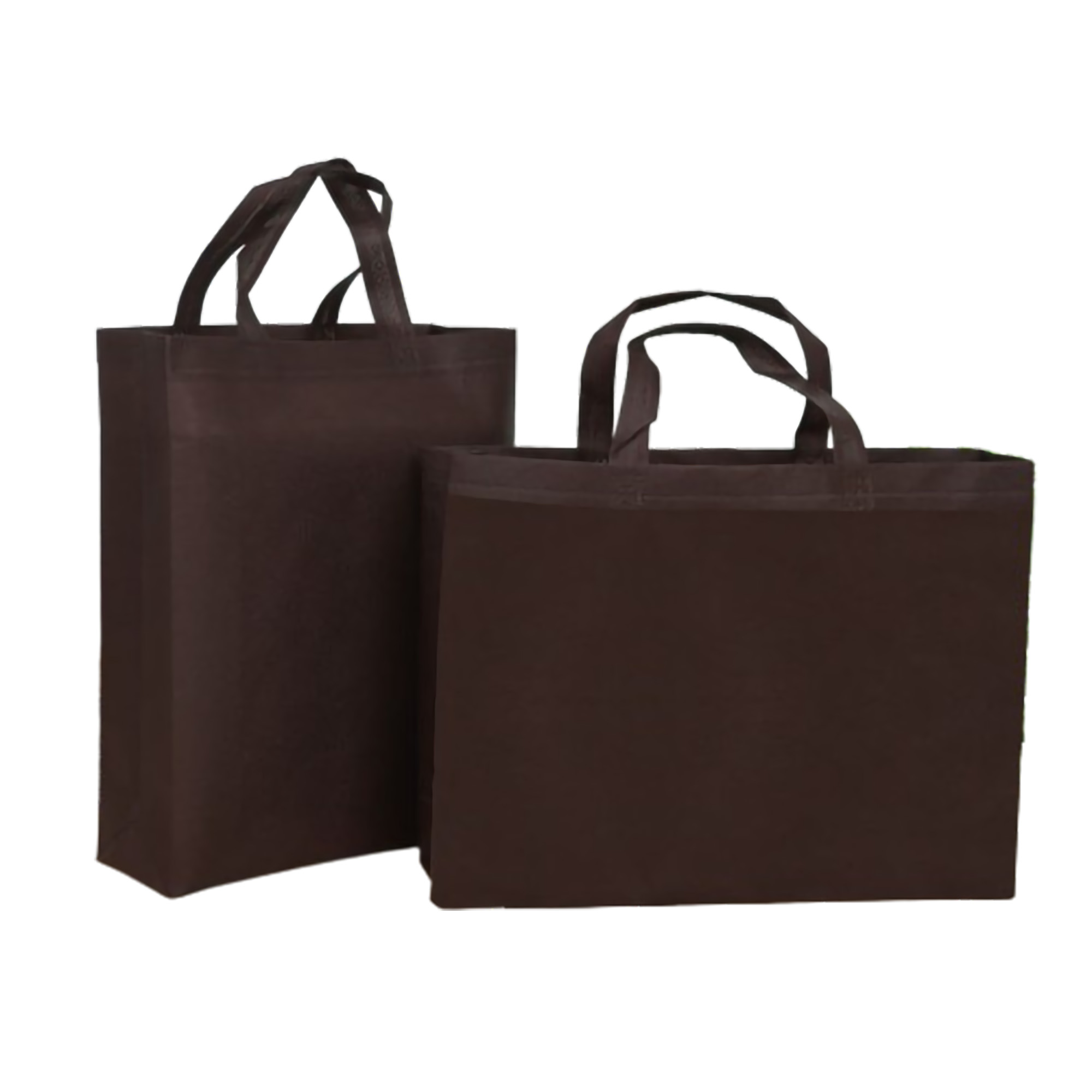MOQ50  Printed Promotional Reusable NonWoven Shopper Tote Bag 5