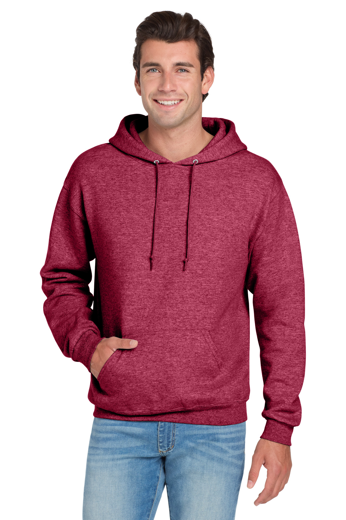 Jerzees NuBlend Pullover Hooded Sweatshirt. 996M 44