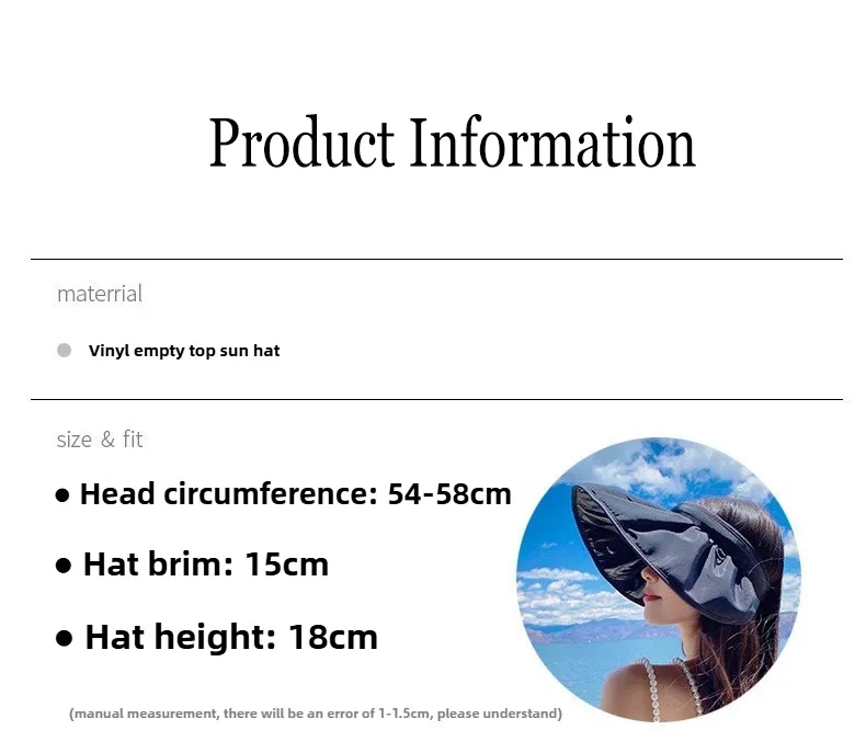 Wholesale Foldable Sun Visor Hats Bulk Orders 3