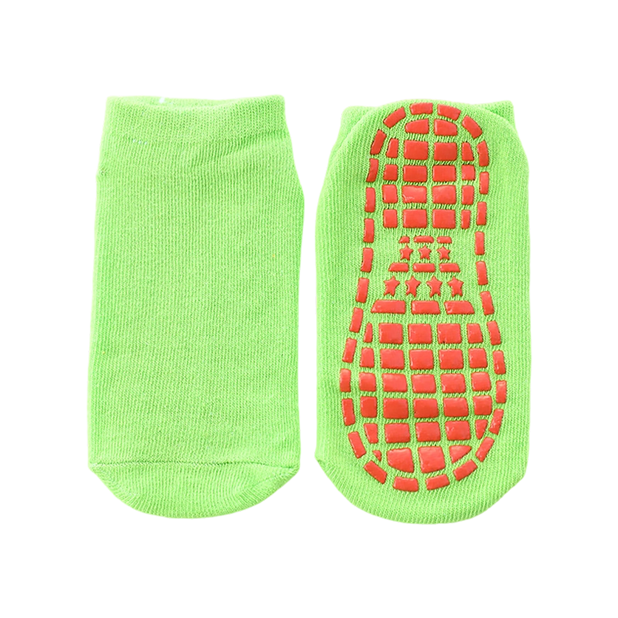 Cotton Baby Trampoline Sock With Non Slip Grip 14