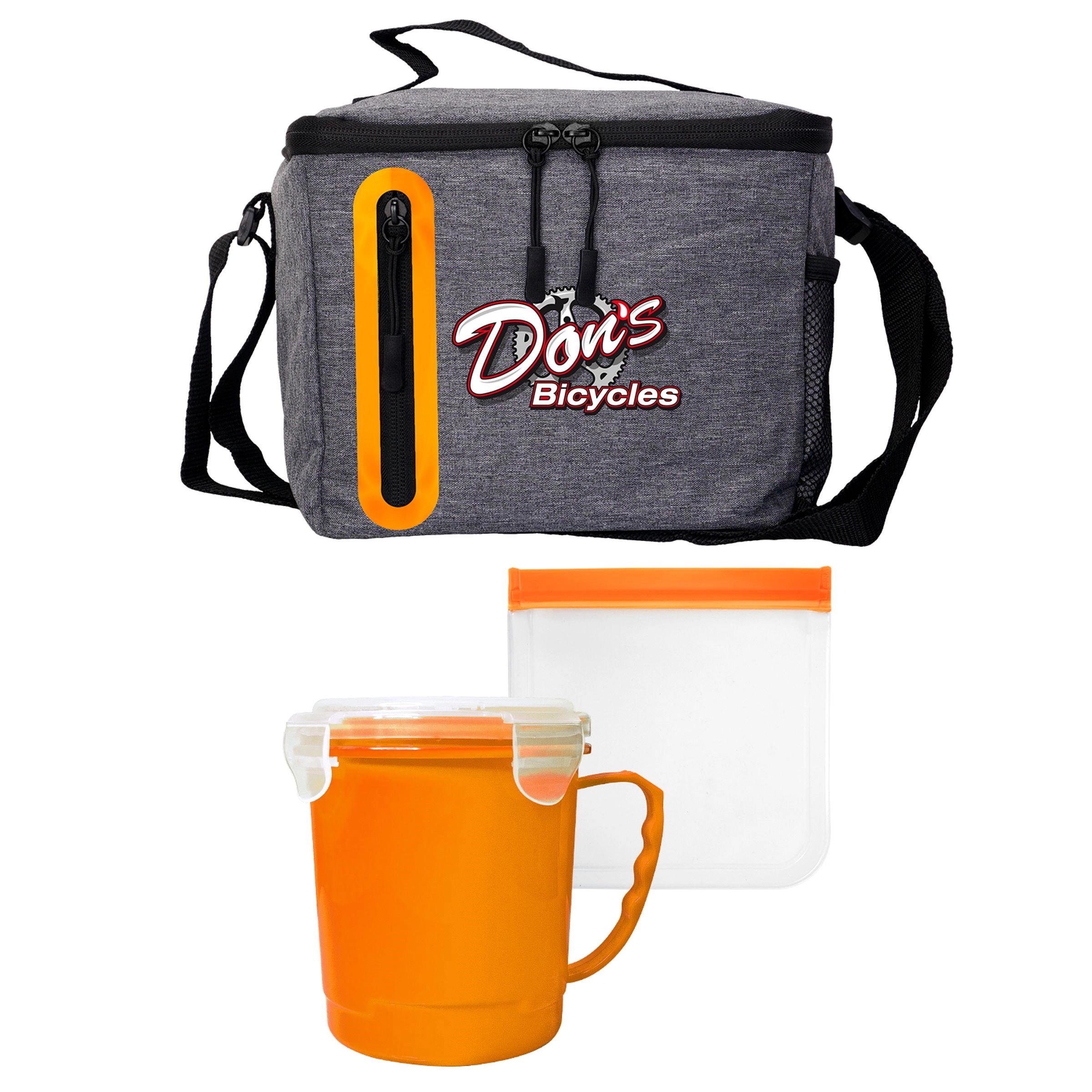Soup & Sandwich Oval Cooler Lunch Set 4