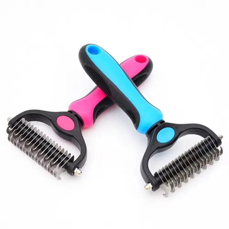 Double Sided Pet Grooming Brush 9