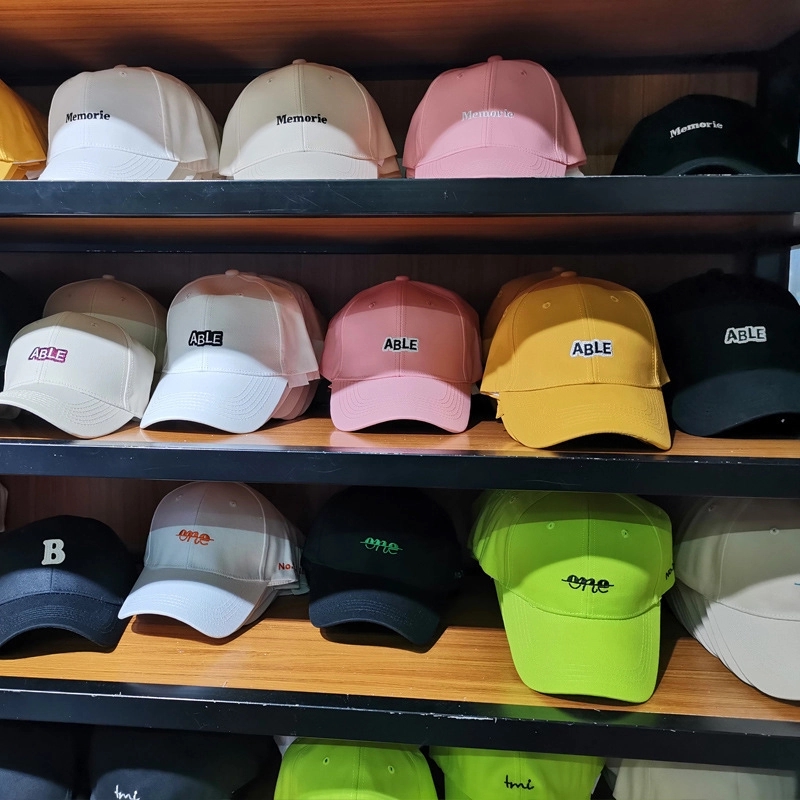6 Panel Cotton Twill Structured Cap 4
