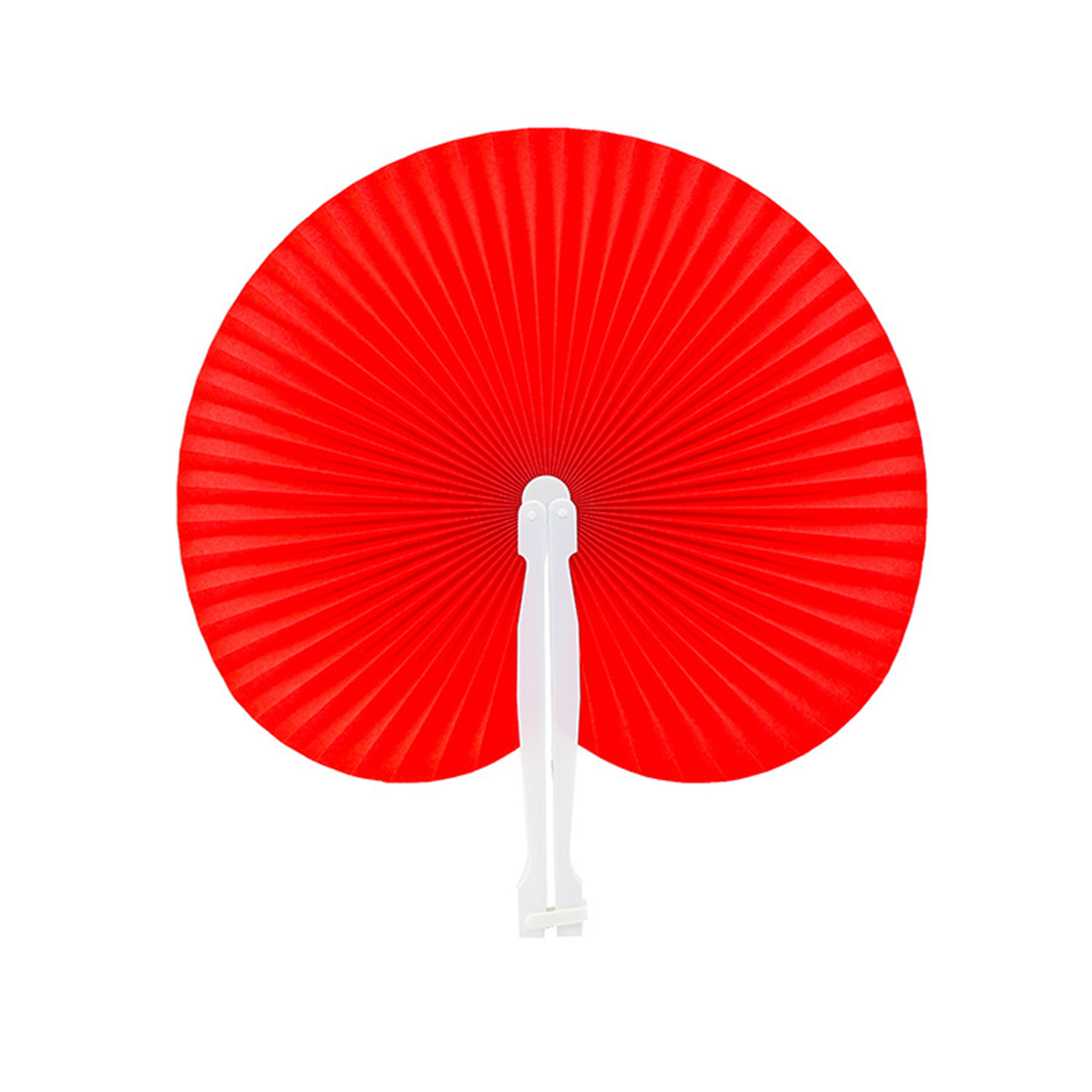 Folding Plastic Fan 1