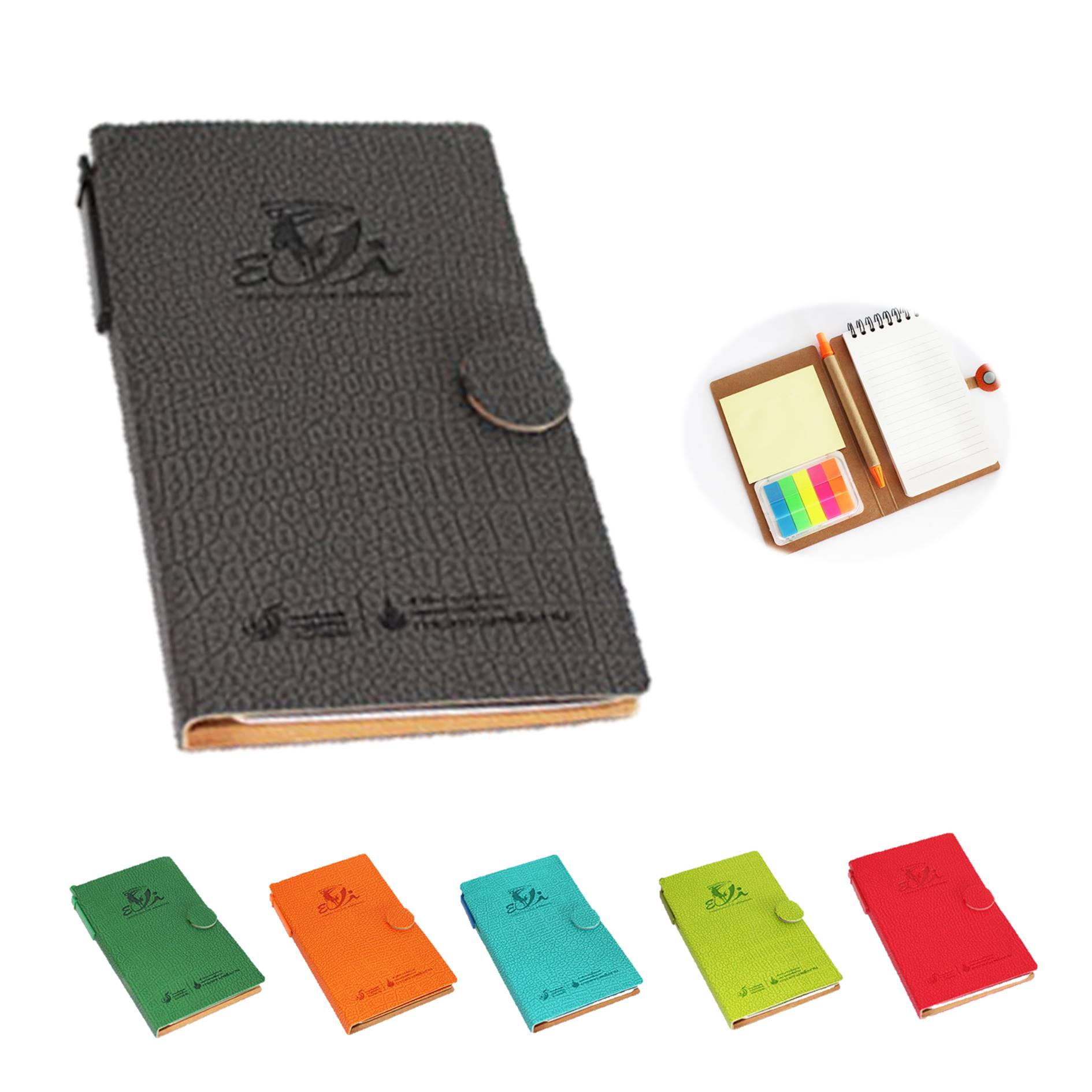 Office Use Sticky Notes Notebook With Pen 2