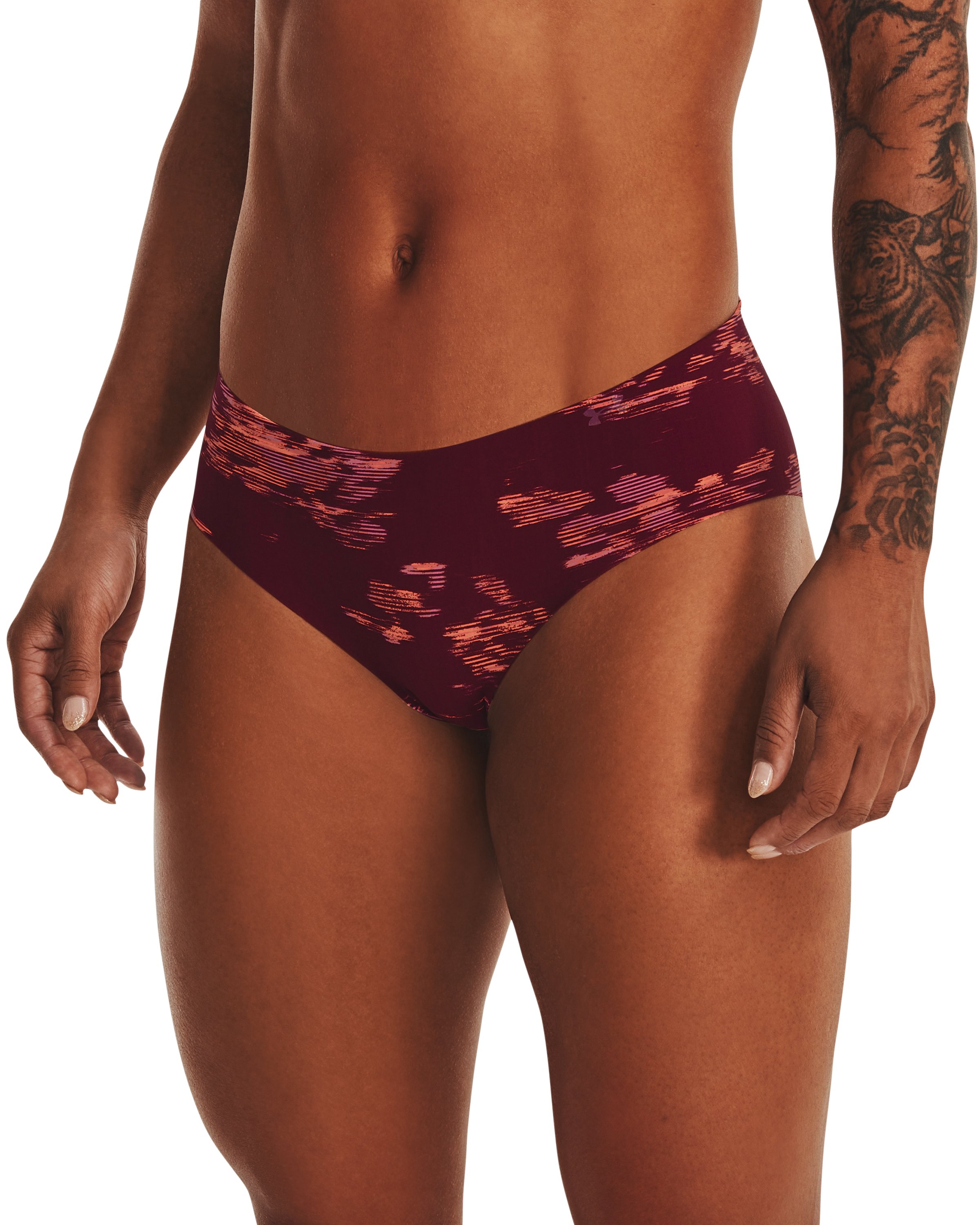 UA Pure Stretch Printed Women's 3-Pack Hipster 5
