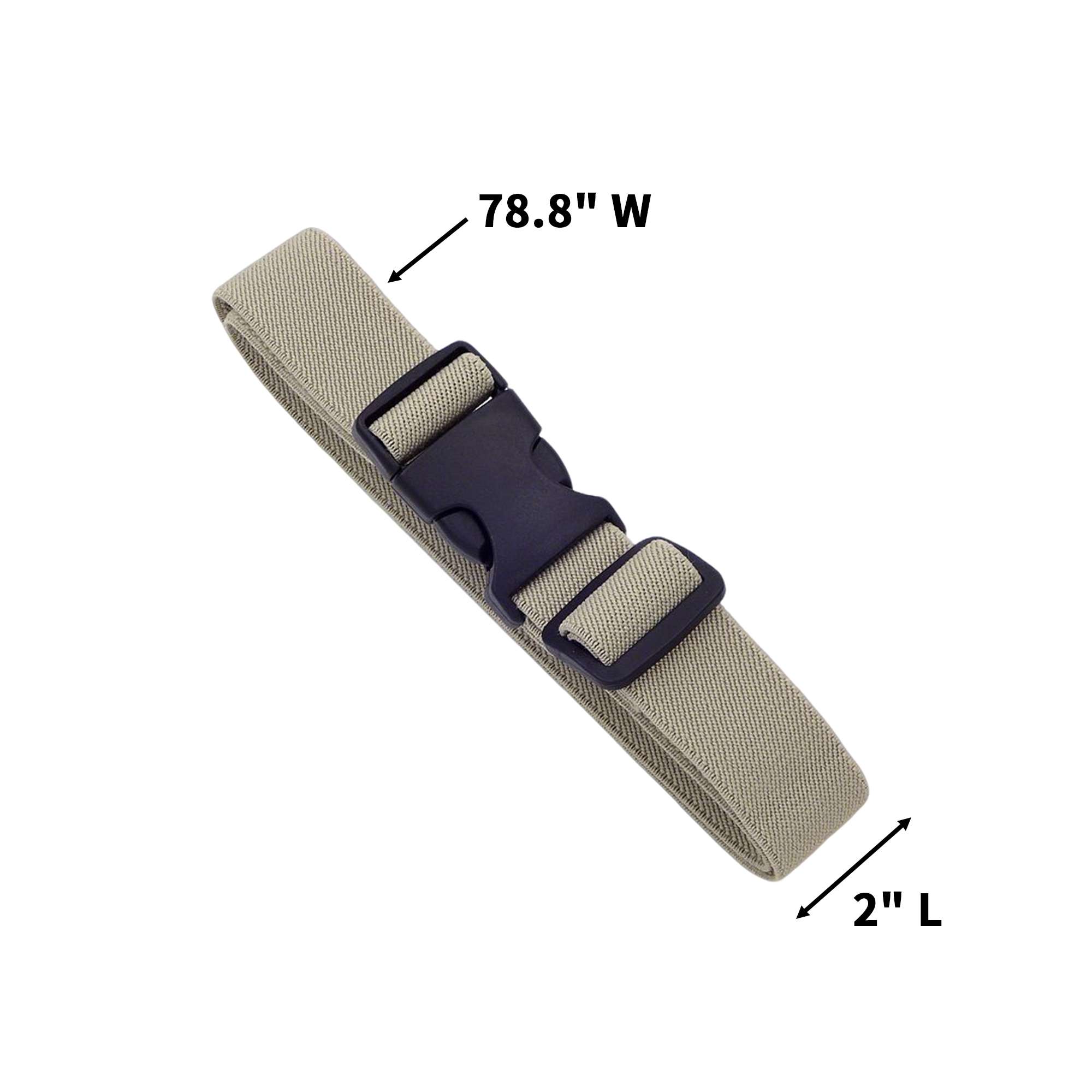 Polyester Luggage Security Strap 2" Length X 78.8" Width 14
