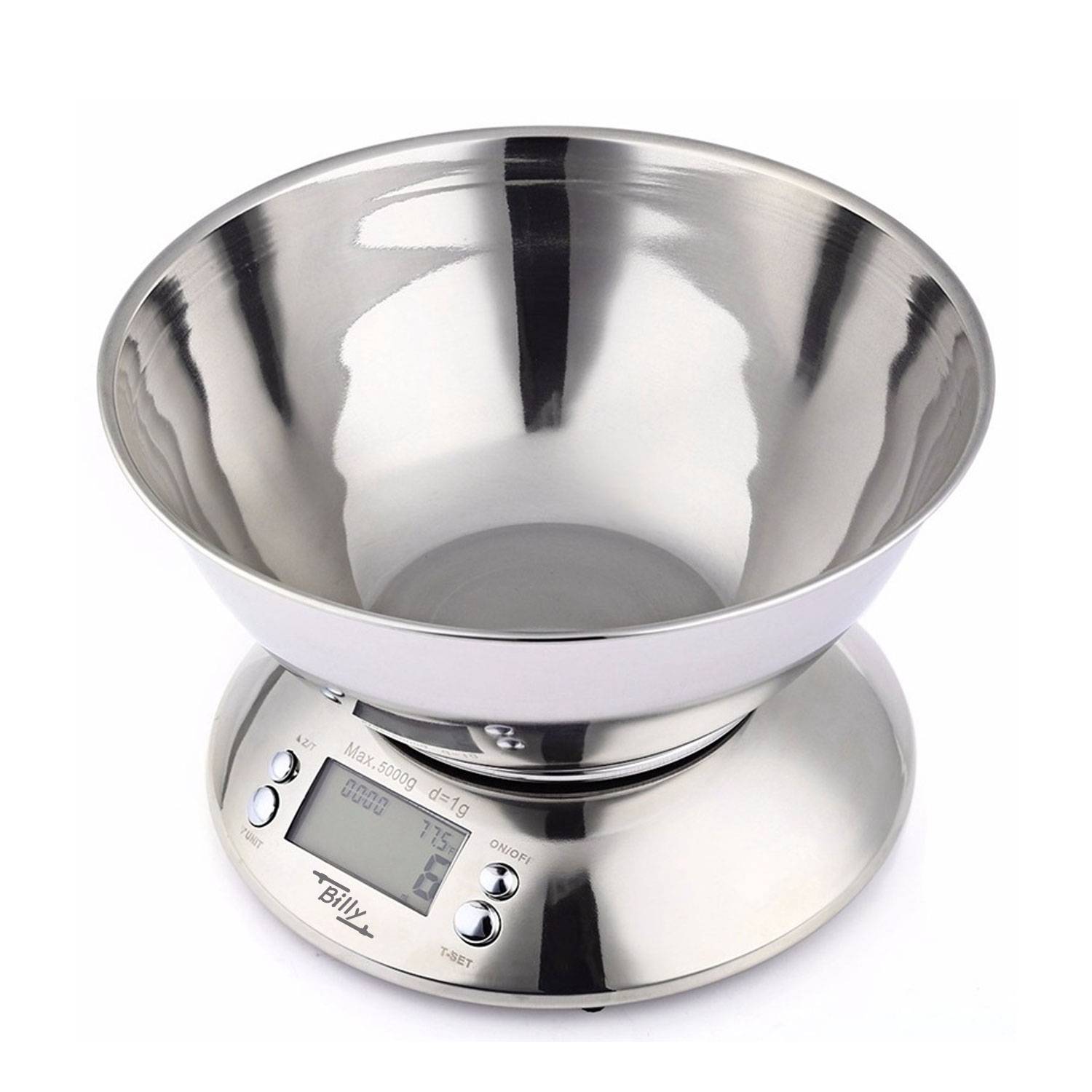 Food Kitchen Scale With Bowl 7