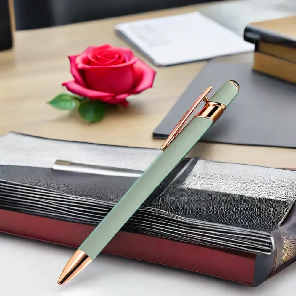 Aluminum Pen w/ Stylus 1