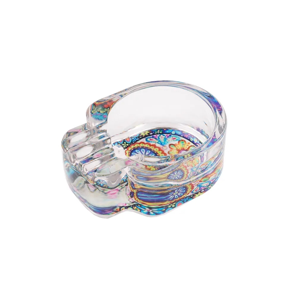Skull Glass Cigar Ashtray 3