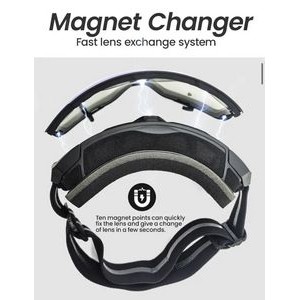 100% UV400 Protection Snow Goggles for Men & Women 3