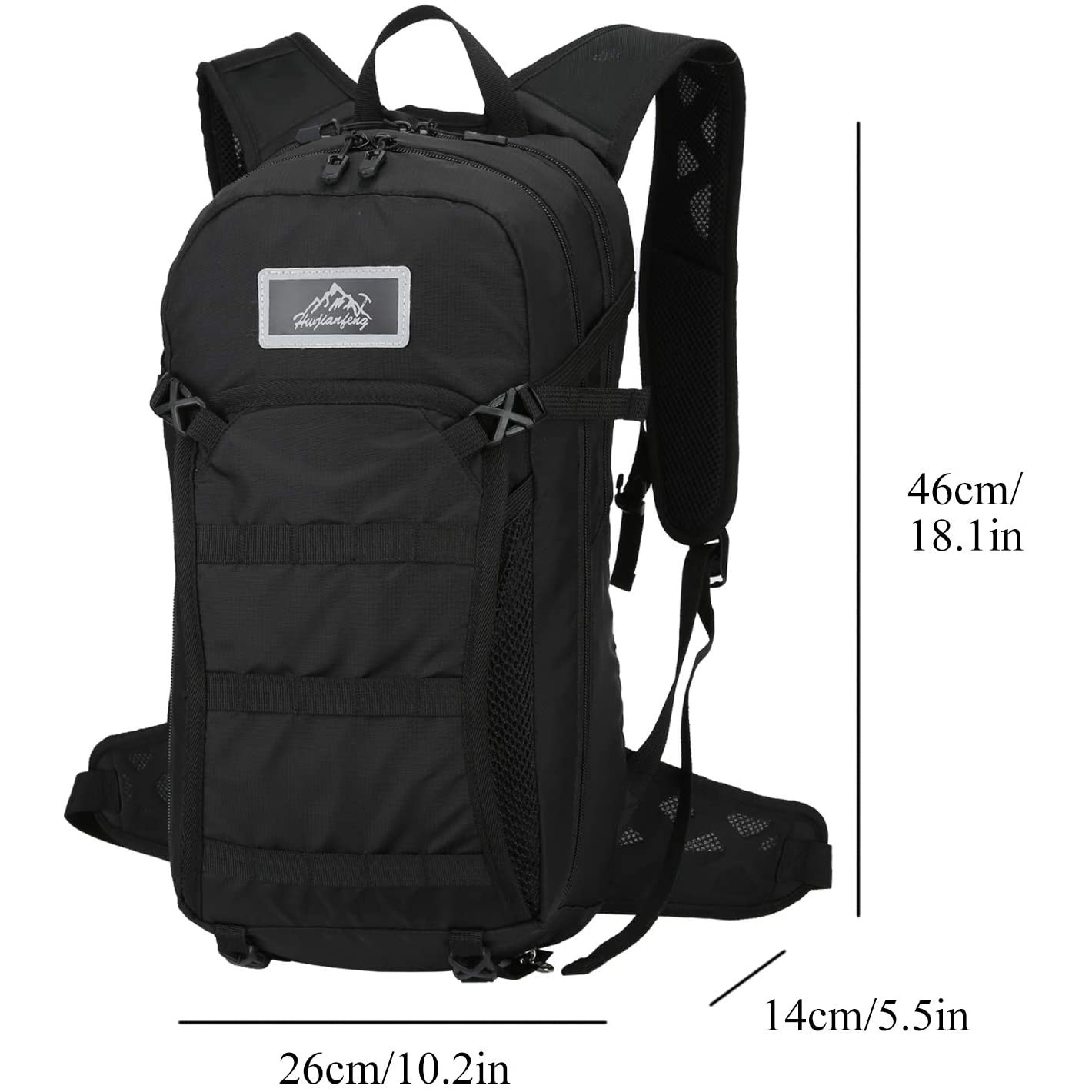 Tactical Hydration Pack Backpack, Military Daypack For Cycling, Hiking, Running, Climbing, Hunting 3