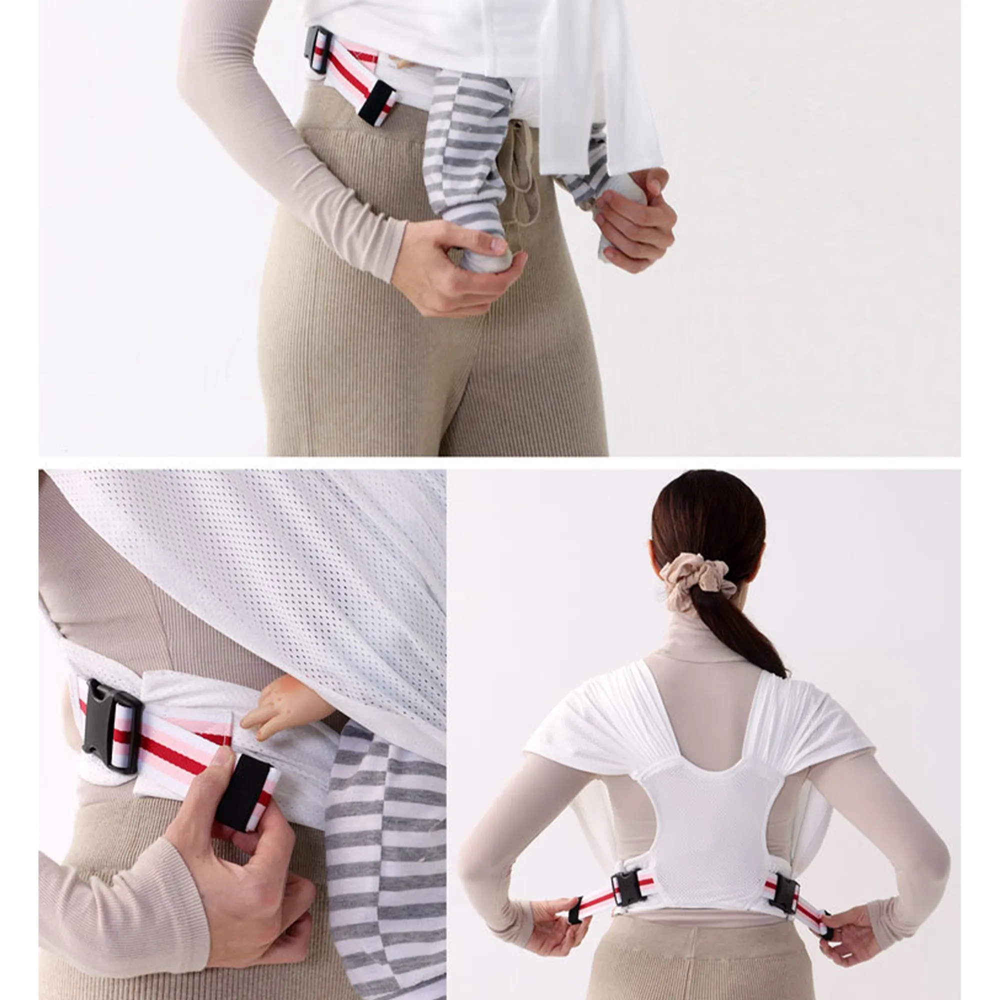 Baby Wrap Carrier Slings Adjustable Sizs 5
