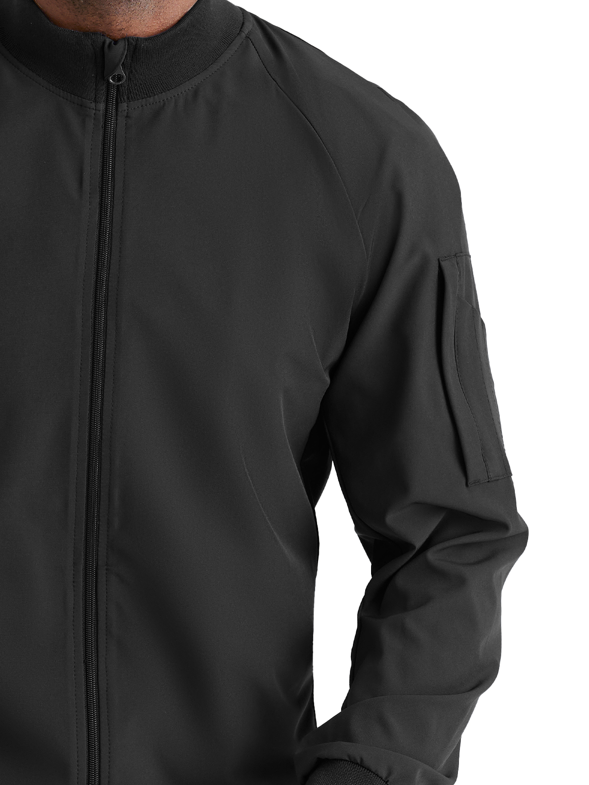Barco One - Men's Three-Pocket Zip-Up Amplify Warm-Up Scrub Jacket 11