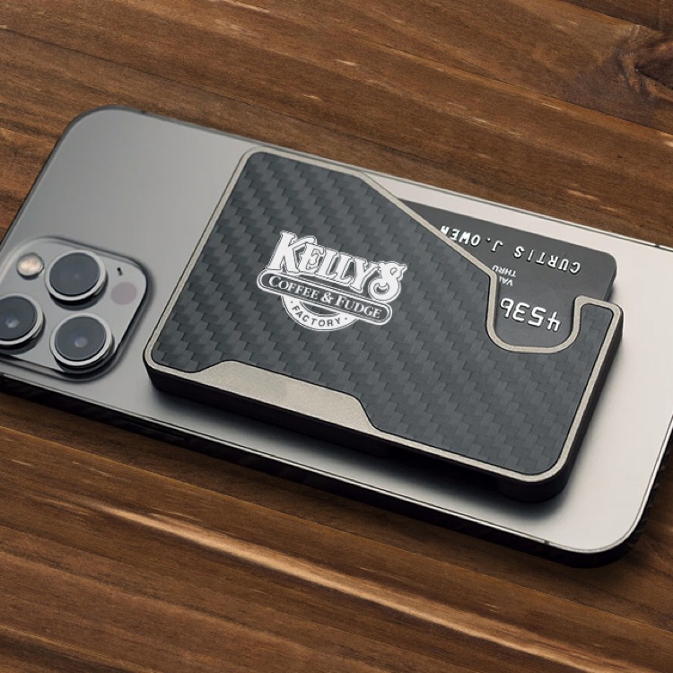 QuickAccess Magnetic Carbon Fiber Fantom Wallet 3