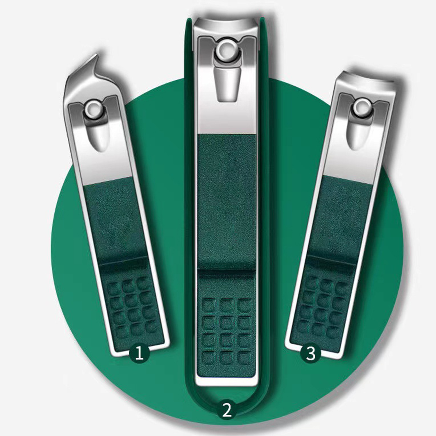 4pcs Stainless Steel Nail Clipper Set 5