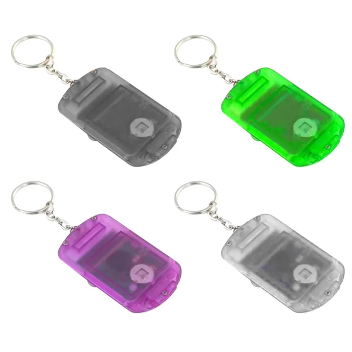 Portable Mini Pocket Electronic Calculator Key Ring Keychain 1