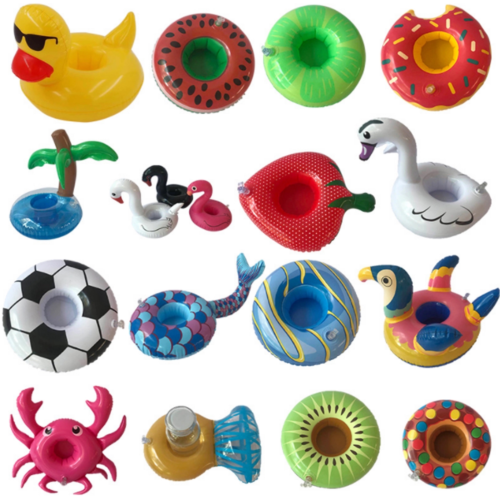 Pool Party Inflatable PVC Drinking Holder 5