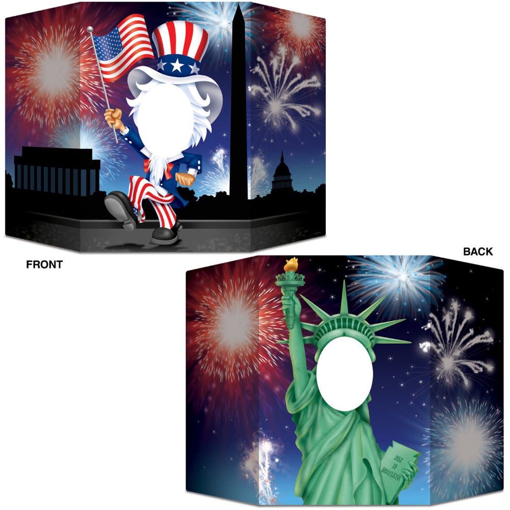 Patriotic Photo Props - 3' 1" x 2' 1" 2