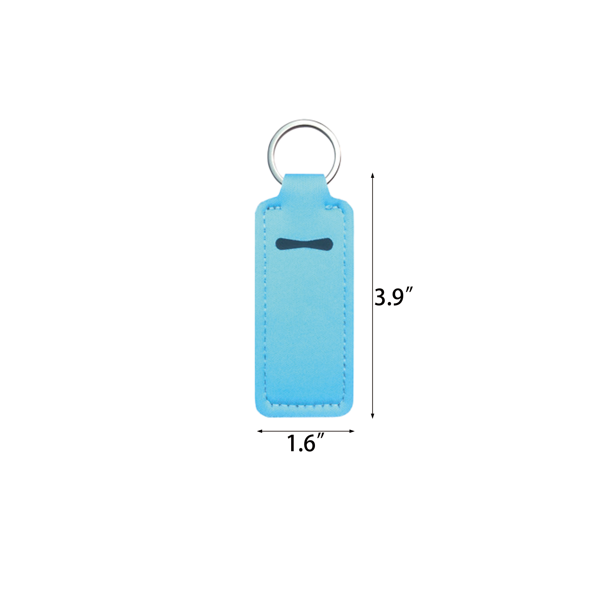 Neoprene Lipstick Keychain Holder 2