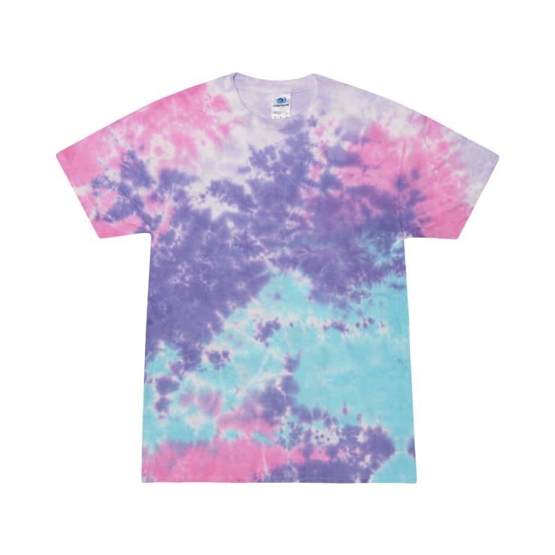 Tie-Dye Adult Burnout Festival T-Shirt 8