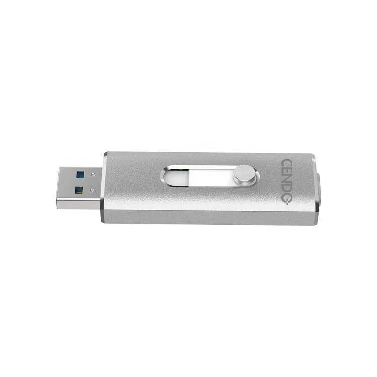 Metal Dual USB and Type-C OTG Drive - Expand Storage on Computer, Mobile Devices, Android and iPhone 5