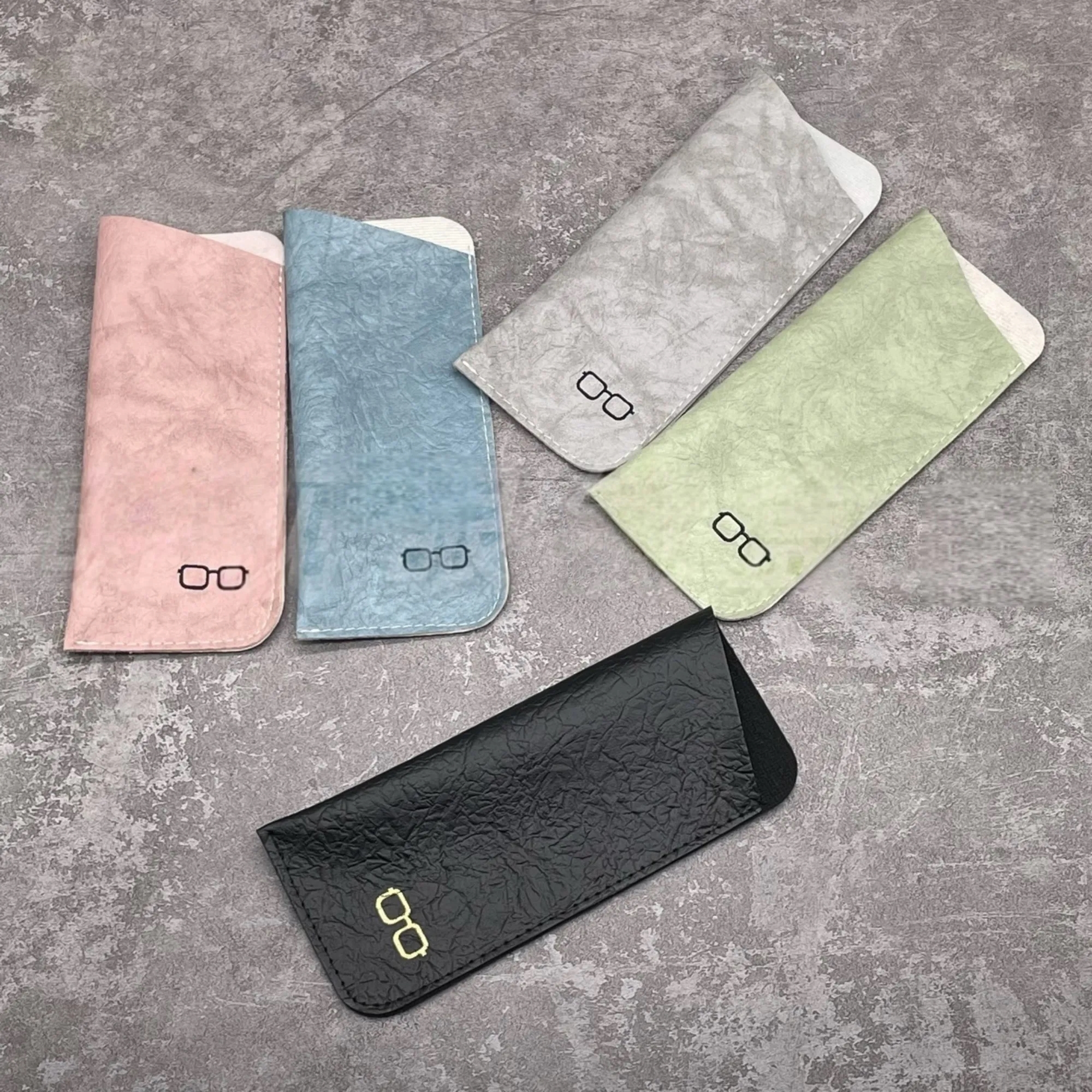 Soft Portable Leather Sunglass Pouch 3