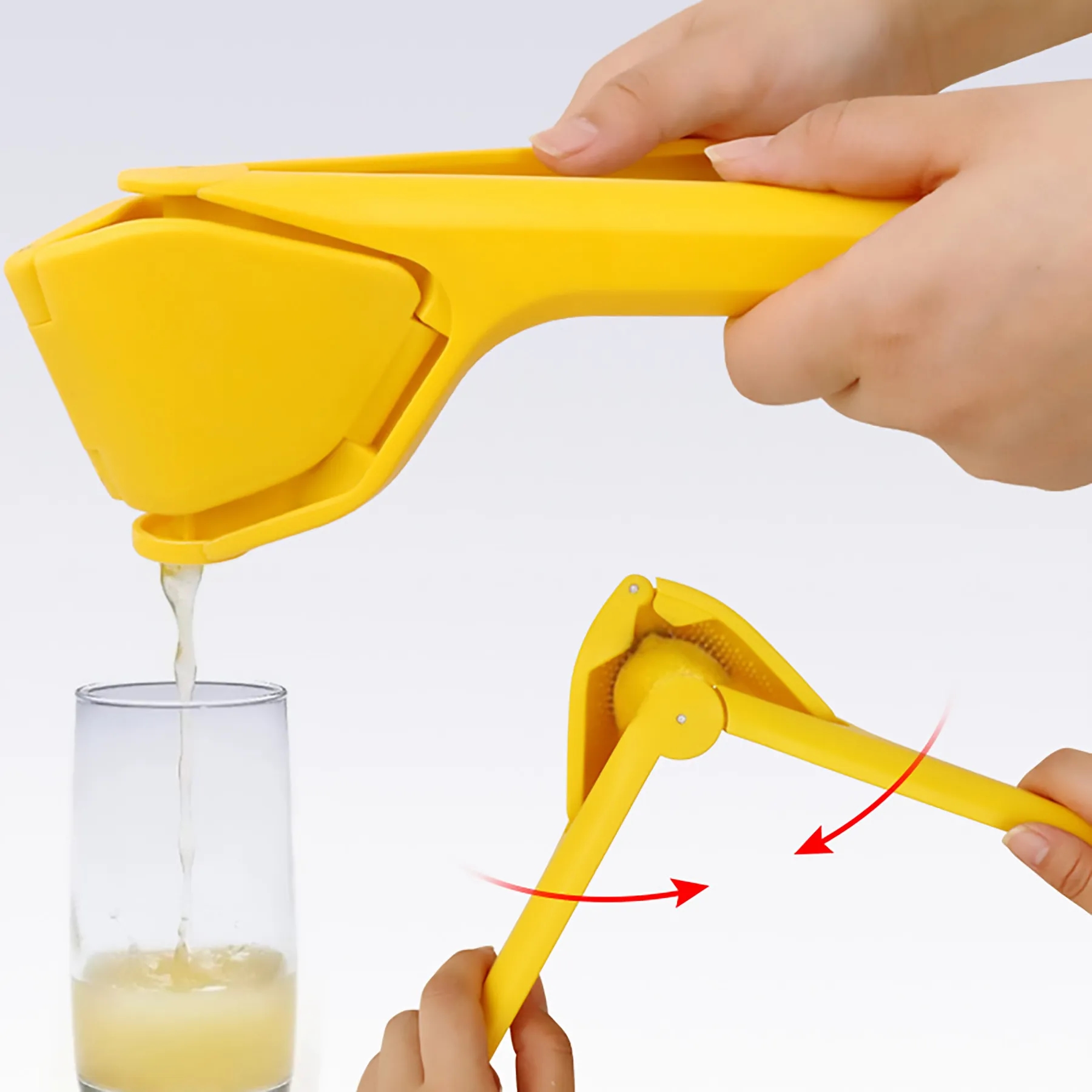 Plastic Manual Fruit Juicer 8
