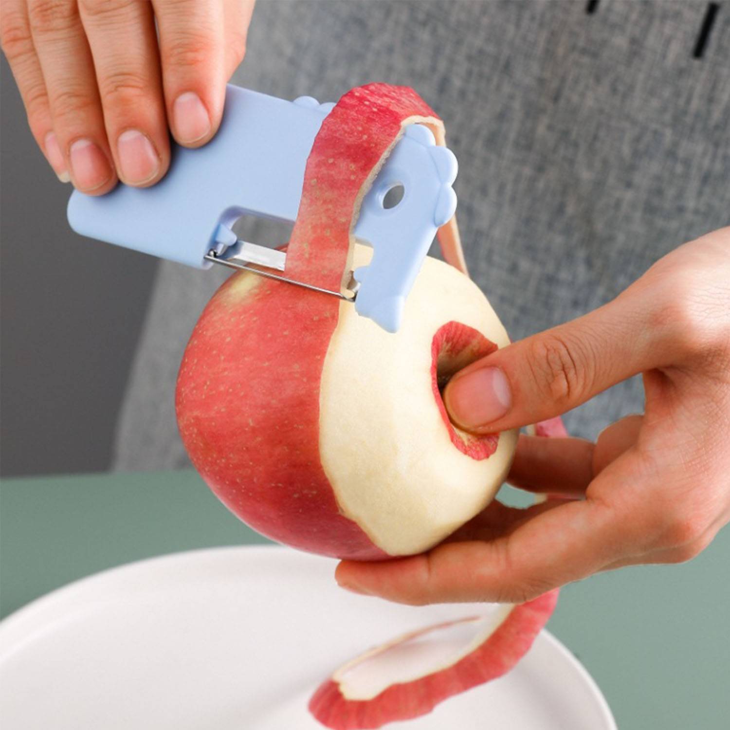 Multifunctional peeler double-ended creative paring knife 3