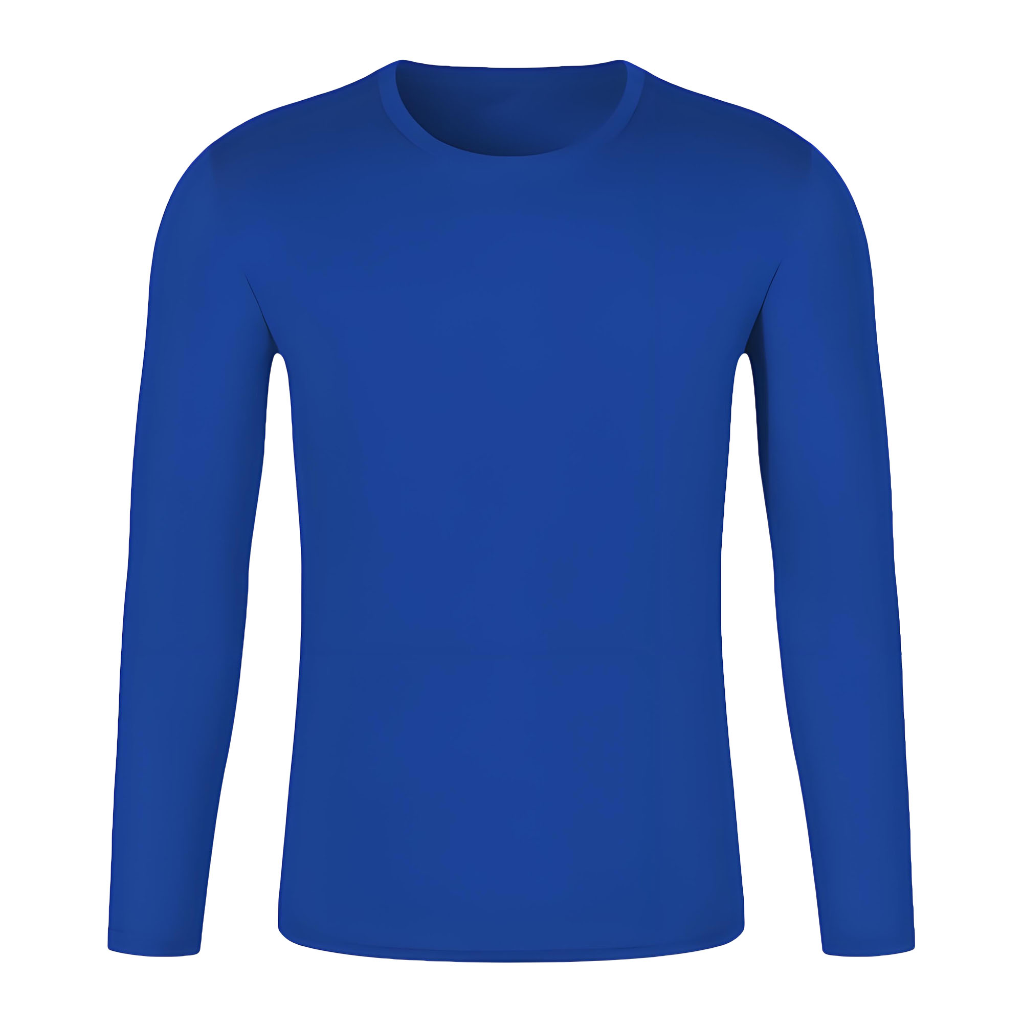 Custom Printed Moisture Wicking Round Neck Long Sleeve T-Shirt for Summer 6