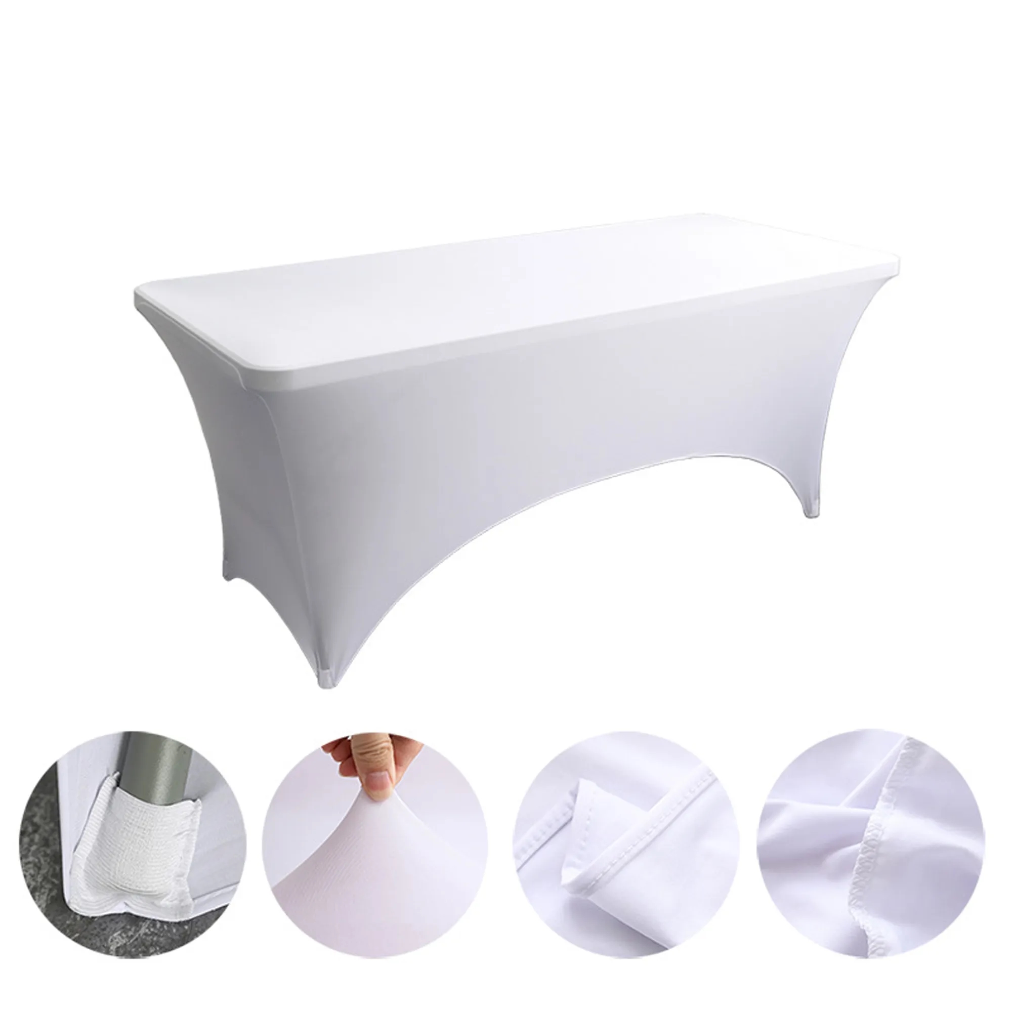 6 Foot Full Color Stretch Table Cover 10