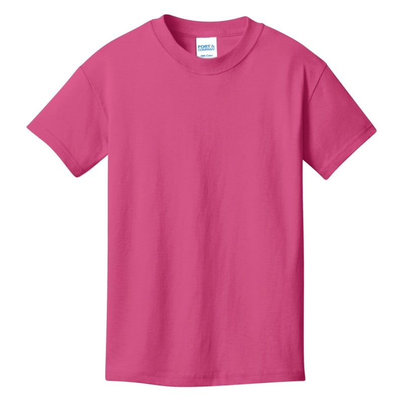 Port & Company - Youth Core Cotton Tee. 7