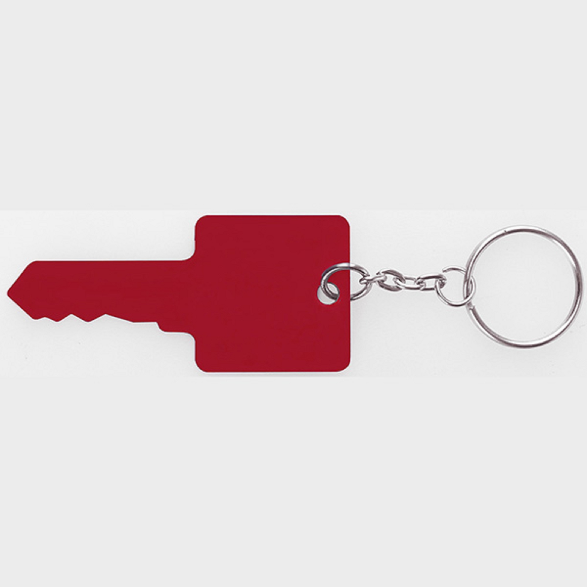 Key Shaped Metal Tag Ring 7