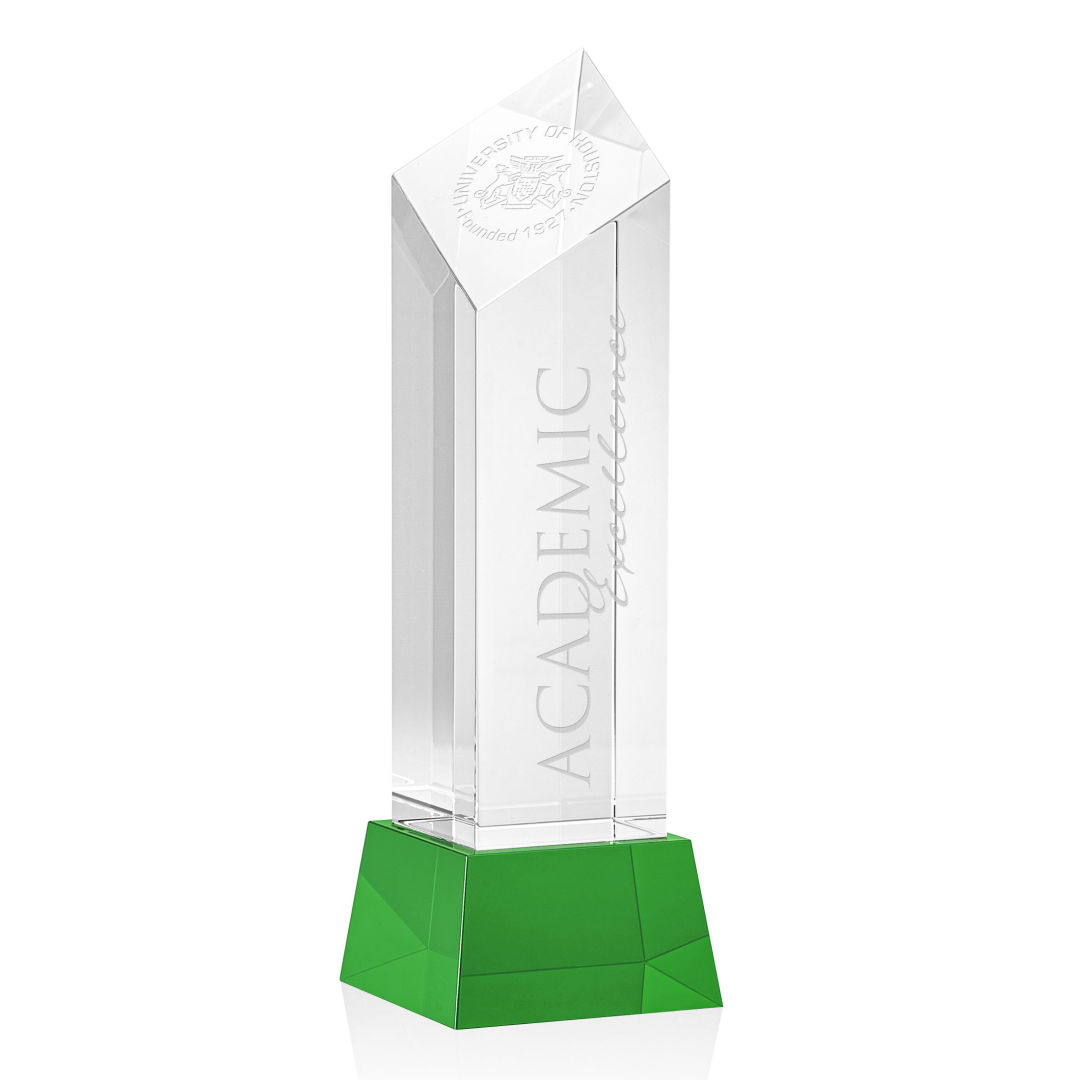 Barone Award on Base - Green 1