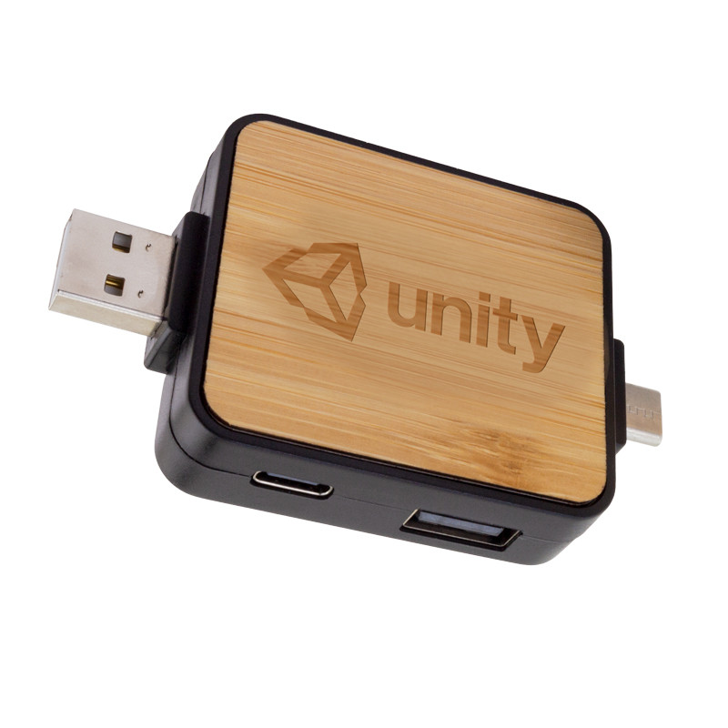 Portable Hub with Type-C Recycled ABS 8