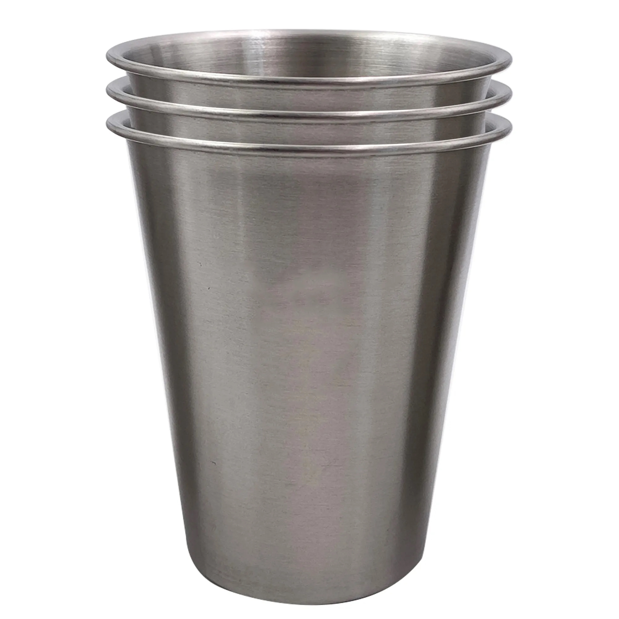 16 Ounce Stainless Steel Pint Cup 1