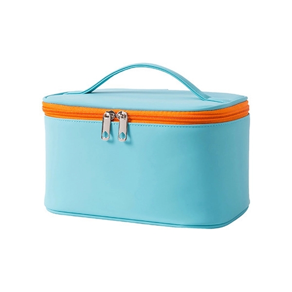 PU Travel Makeup Organizer Box & Cosmetic Toiletry Bag 12