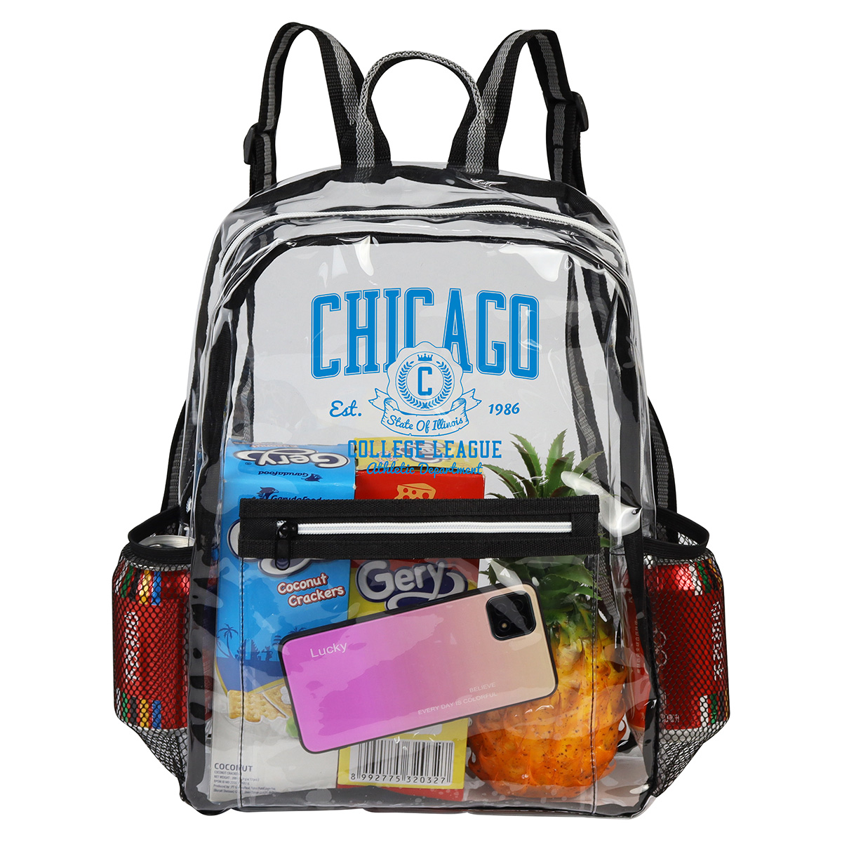 Diamond Clear TPU Backpack 26